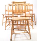 ANDY THORNTON - SET OF SIX MODERN CHAPEL BIBLE CHURCH CHAIRS