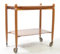 VANSON FURNITURE - MID CENTURY TEAK SERVING TROLLEY