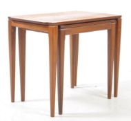 RICHARD HORNBY - FYNE LADYE - MID CENTURY NEST OF TABLES