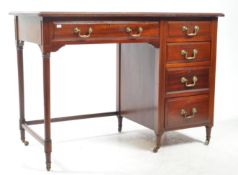 VICTORIAN MAHOGANY LADIES WRITING DESK