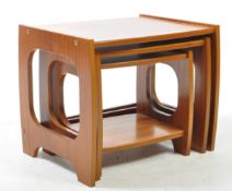 BRITISH MODERN DESIGN - TEAK NEST OF TABLES