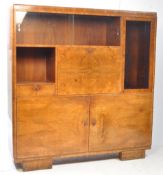 LARGE 1930S ART DECO WALNUT SIDEBOARD