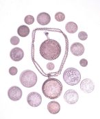 COLLECTION OF 19TH & 20TH CENTURY SILVER COINS