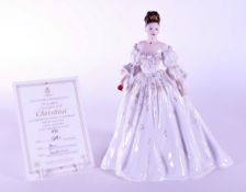 ROYAL WORCESTER - 2006 CORONATION BALL 'CHRISTINA' BONE CHINA FIGURE
