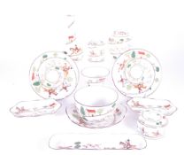 COALPORT - COLLECTION OF HUNTING SCENE BONE CHINA