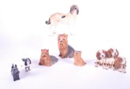 BESWICK - COLLECTION OF MID CENTURY & LATER CHINA ANIMAL FIGURES