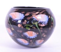 LATE 20TH CENTURY ROMANIAN STUDIO GLASS BOWL