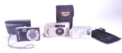 THREE 21ST CENTURY COMPACT CAMERAS