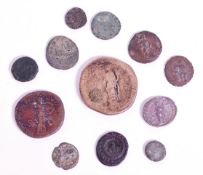 COLLECTION OF ROMAN COINS & TOKENS