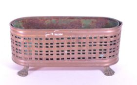 19TH CENTURY SMALL COPPER PLANTER