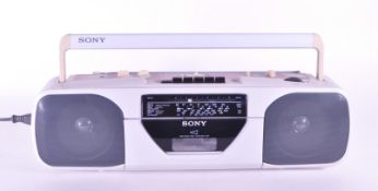 SONY - VINTAGE 20TH CENTURY RADIO CASSETTE RECORDER