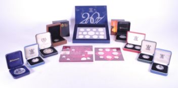 COLLECTION OF BRITISH & FOREIGN UNCIRCULATED COINS