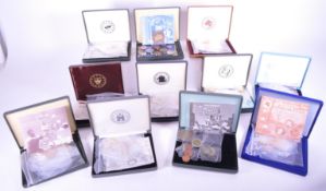 ELEVEN 2003-2004 LIMITED EDITION EURO COIN SETS