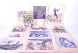 COLLECTION OF MAISON PRUNIER RELATED EPHEMERA