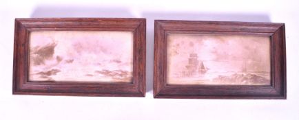 EZRA ELMA KEENE (1853 - 1929) - TWO VICTORIAN 19TH CENTURY PRINTS