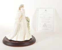 COALPORT- 1998 BONE CHINA DIANA PRINCESS OF WALES LIMITED EDITION FIGURE