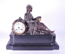 19TH CENTURY FRENCH MANTEL CLOCK