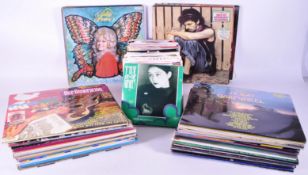 COLLECTION OF LATE 20TH CENTURY LP AND 45S VINYL RECORDS