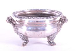VINTAGE 20TH CENTURY SILVER PLATE ENGLISH CENSER BOWL