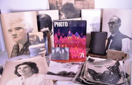 COLLECTION OF MID CENTURY PHOTOGRAPHIC EPHEMERA