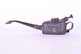 KAYES OF LEEDS - EARLY 20TH CENTURY FORCE FEED OIL CAN