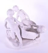 EARLY 20TH CENTURY AUSTRIAN AMPHORA CENTREPIECE FIGURE