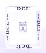 VICTORIAN 19TH CENTURY ADVERTISING GROCER'S PLATE