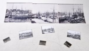 BRISTOL INTEREST - THREE 1910 HARBOURSIDE PHOTOGRAPHS