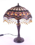 20TH CENTURY TIFFANY STYLE TABLE LAMP