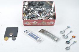 LARGE COLLECTION OF GIFTWARE COMMEMORATIVE SPOONS