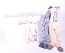 GRANT PALMER - VIEWS OF LIFE - 21ST CENTURY POTTERY COLLECTABLE FIGURE