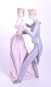 LLADRO - 1978 SPANISH PORCELAIN ROMANTIC COUPLE FIGURE