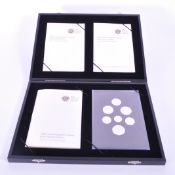 ROYAL MINT - 2008 UK ROYAL SHIELD OF ARMS SILVER PROOF COLLECTION