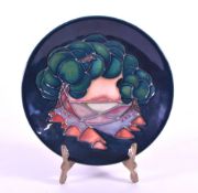 MOORCROFT - MAMOURA PATTERN - 1990S POTTERY PIN DISH