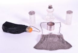 COLLECTION OF EARLY 20TH CENTURY HALLMARKED SILVER PIECES