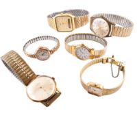 COLLECTION OF VINTAGE WRISTWATCHES