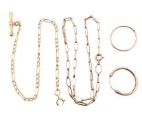 COLLECTION OF GOLD JEWELLERY FRAGMENTS