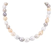 SOUTH SEA BAROQUE PEARL NECKLACE