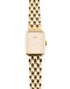 LONGINES - HALLMARKED 18CT GOLD WRISTWATCH