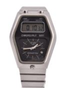 TAG HEUER MANHATTAN CHRONOSPLIT WRISTWATCH