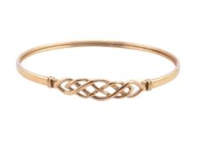 HALLMARKED 9CT GOLD BANGLE