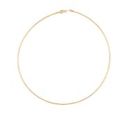 ITALIAN AURAFIN 14CT GOLD OMEGA COLLAR NECKLACE
