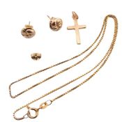 COLLECTION OF 9CT GOLD JEWELLERY