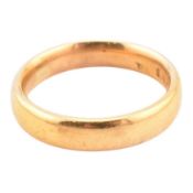 HALLMARKED 22CT GOLD BAND RING