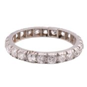 PLATINUM & GOLD DIAMOND ETERNITY RING
