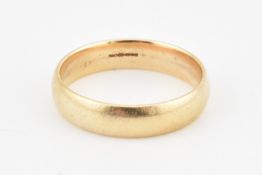 HALLMARKED 9CT GOLD BAND RING