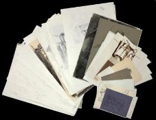 ROBIN SYMES (1939-2023) - PORTFOLIO OF LIFE DRAWINGS & SKETCHES