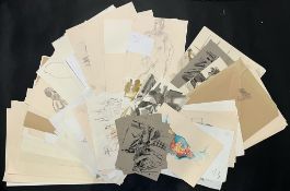 ROBIN SYMES (1939-2023) - LARGE COLLECTION OF LIFE DRAWING SKETCHES