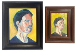 ROBIN SYMES (1939-2023) - TWO PORTRAITS FROM ROYAL DRAWING SCHOOL