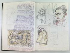 ROBIN SYMES (1939-2023) - SKETCHBOOK OF ORIGINAL DRAWINGS & SKETCHES